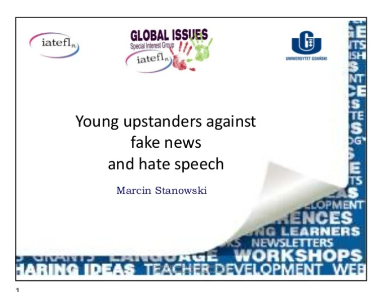 Young upstanders against fake news and hate speech!
